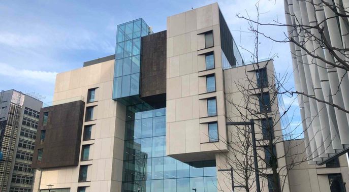 Molecular Sciences Research Hub entrance